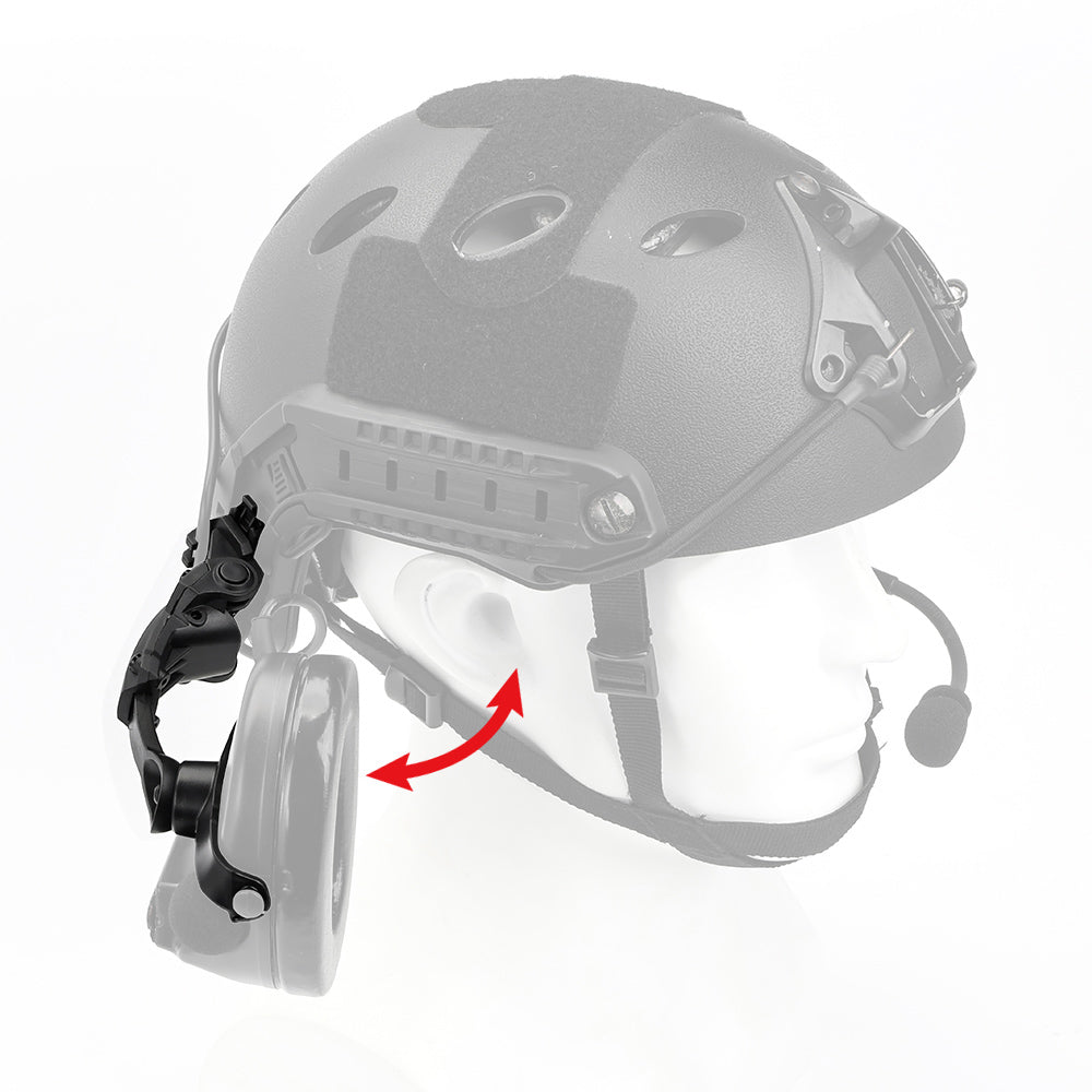 Rotating Helmet Rail Mount Kit
