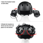 Rotating Helmet Rail Mount Kit